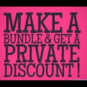 Bundle and save!! 🎊🛍🥳